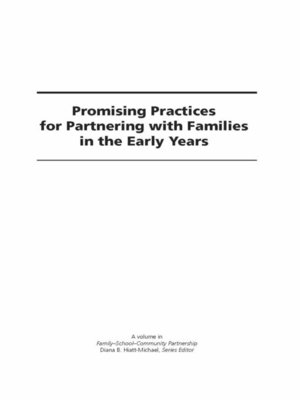 cover image of Promising Practices for Partnering with Families in the Early Years